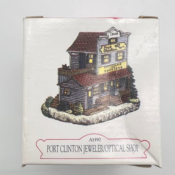 Liberty Falls PORT CLINTON JEWELER OPTICAL SHOP Americana Holiday Village 1995 - Picture 2 of 8